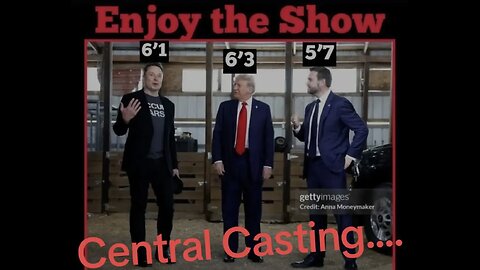 IS CHARLIE KIRK CENTRAL CASTING ? [ PAR FOR THE COURSE ? ]