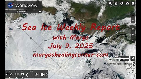 Sea Ice Weekly Report with Margo (July 9, 2025)