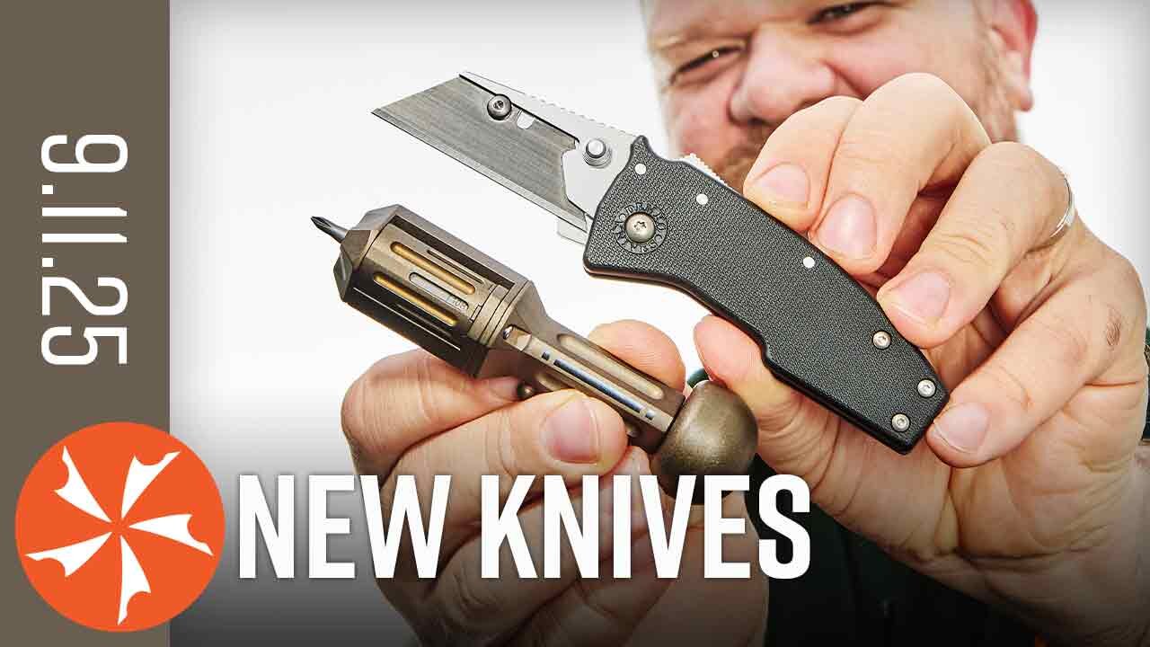Cool Tools & Retro Reissues - New Knives September 11th, 2025 at KnifeCenter