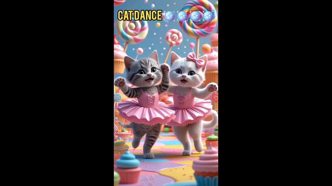 cat dance 🪩🪩