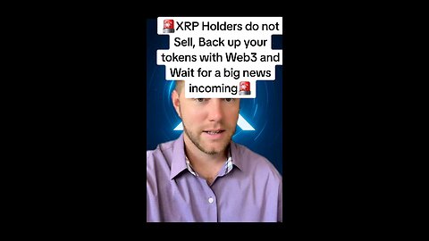 🚨Xrp to $10000 have you backed up your wallet with web3 🚨