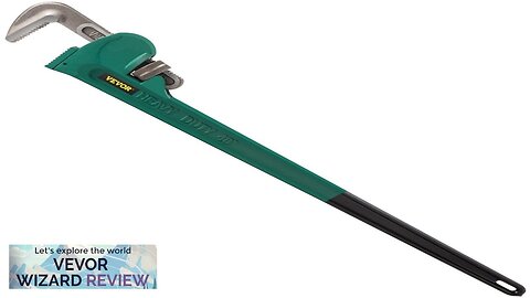 VEVOR Heavy-Duty Straight Pipe Wrench 48" Pipe Wrench High Hardness Review