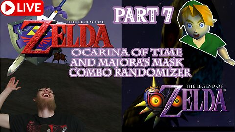 🔴 PART7! Zelda Ocarina of Time/Majora's Mask Combo Randomizer! Actual N64 Hardware!! 1440p!