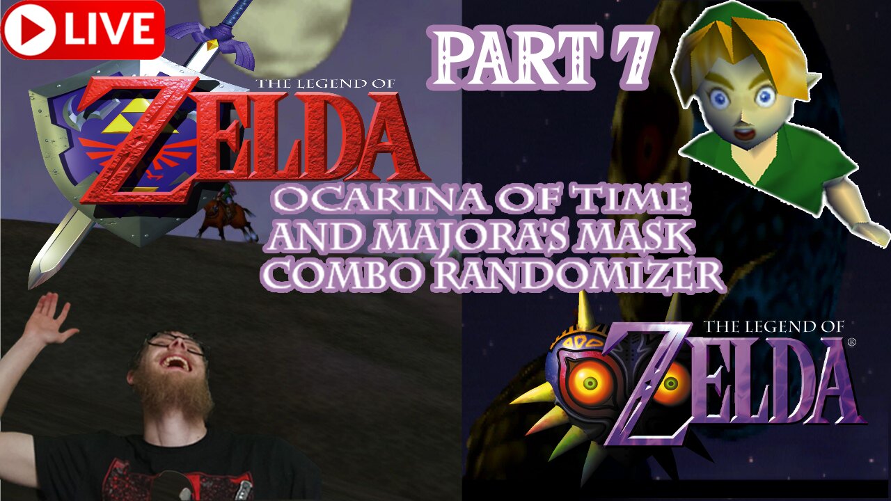 🔴 PART7! Zelda Ocarina of Time/Majora's Mask Combo Randomizer! Actual N64 Hardware!! 1440p!