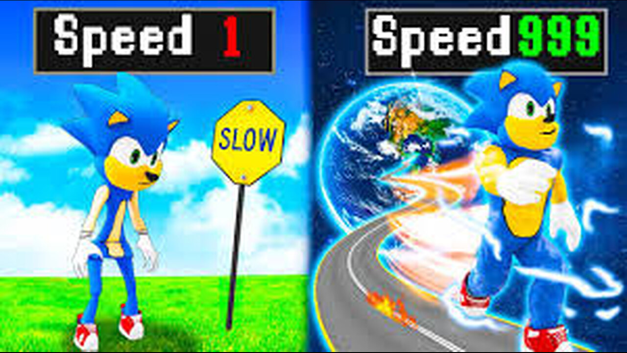 Upgrading SONIC to the FASTEST EVER In Roblox!