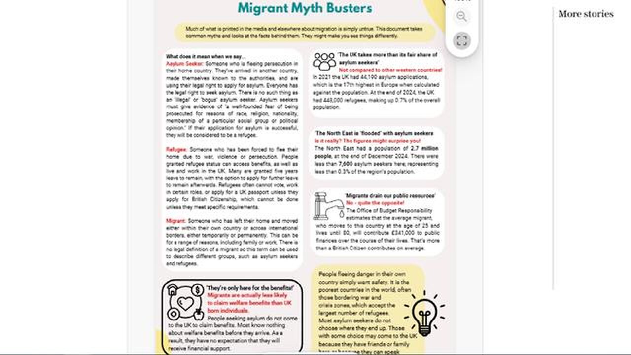 UK pro-immigration fact sheet: "Migrants will contribute more than the average British citizen"