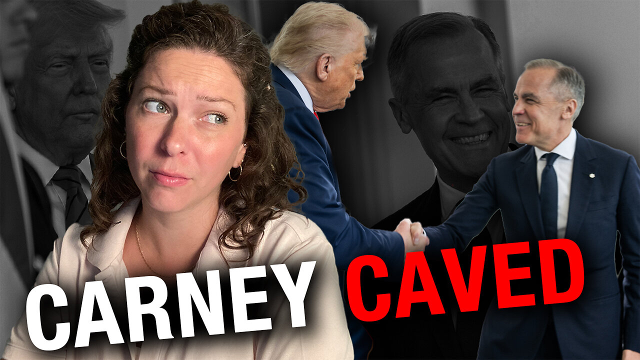 Carney's elbows are tucked as he folds on Trump tariff war