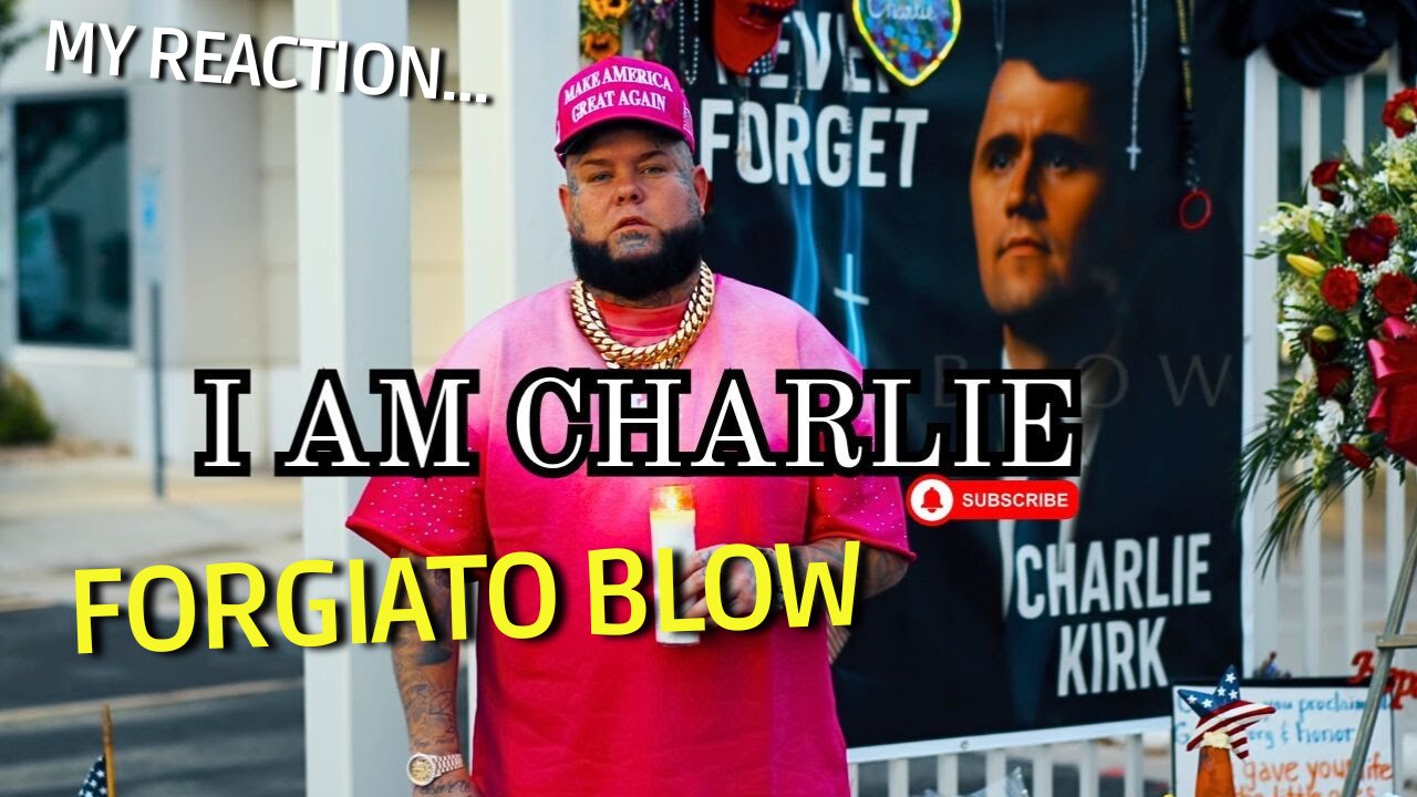 "I AM CHARLIE" | FORGIATO BLOW | MY REACTION.