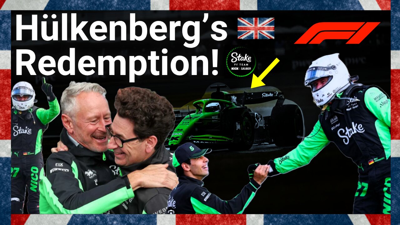 Nico Hülkenberg’s First F1 Podium After 15 Years | Emotional Redemption [British GP 2025]
