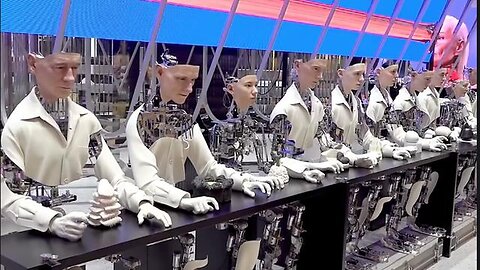 "Understanding the Revolution: The Mass Production Process of AI Robots"
