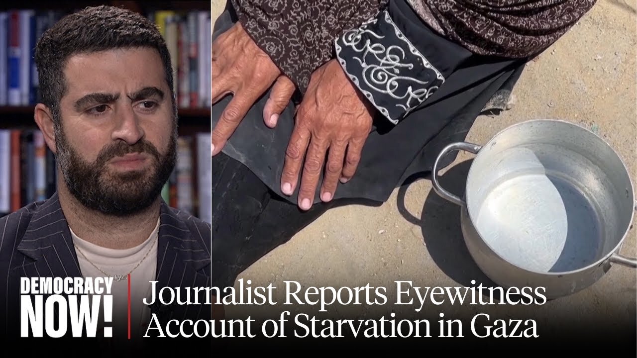 "One Meal Every Three Days": Journalist & Aid Worker Back from Gaza on Stark Reality on the Ground