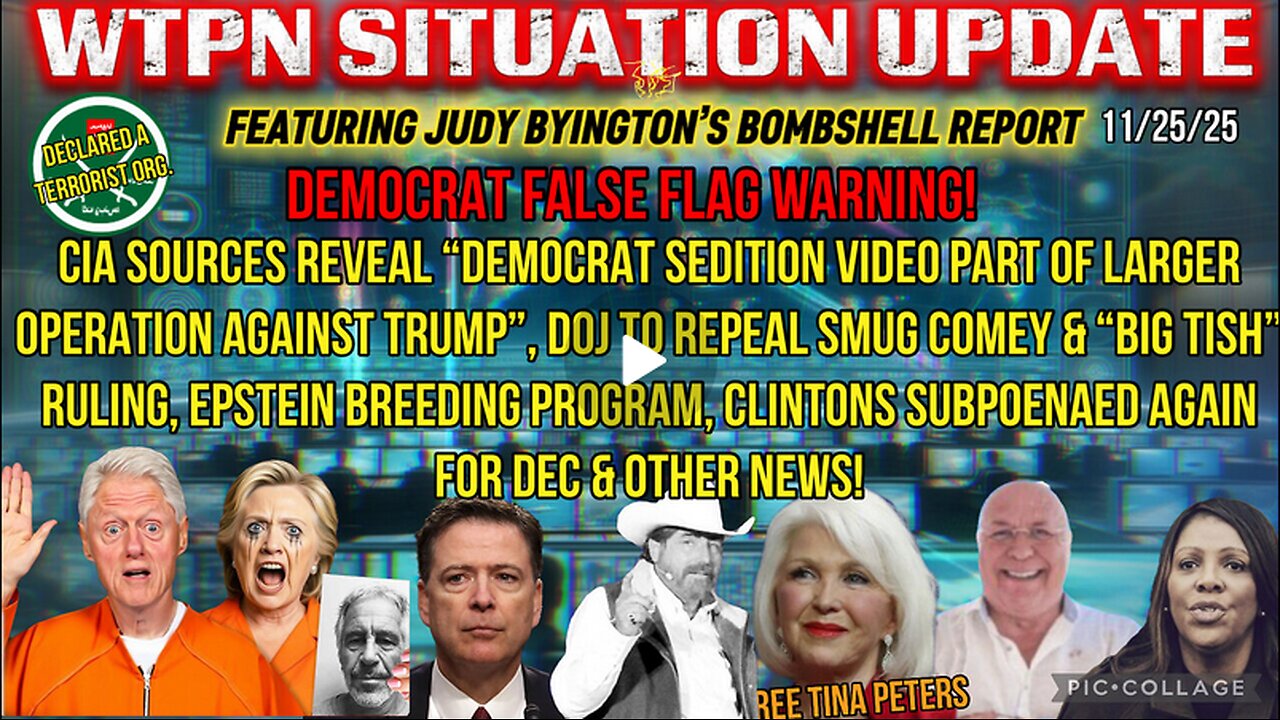 SHituation UPDate - 11/25/25 [Demoncratz False Flag Warning]
