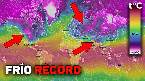 Invierno anómalo 2025: nevadas y oscilaciones de temperatura récord en todo el mundo