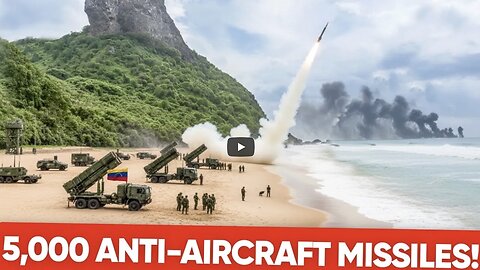 Venezuela Warns US with 5,000 Anti-Aircraft Missiles to "Ensure Peace"