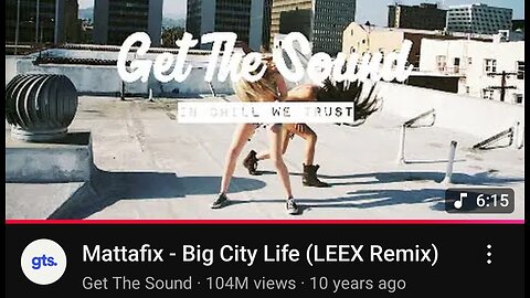 Mattafix - Big City Life (LEEX remix)