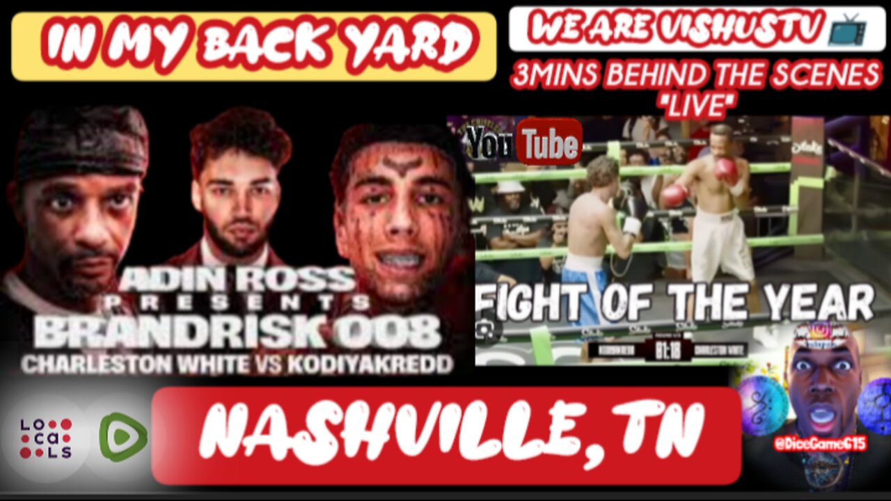 Charleston White Vs Kodiyakredo "Island Boy" "LIVE" Footage... #VishusTv 📺