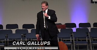 INTENTIONAL Living For Yeshua/Jesus! Pastor Carl Gallups challenges through the Word of God
