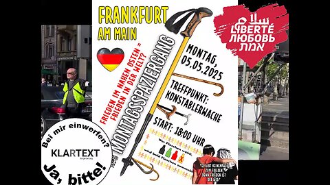 Frieden in Nahost = Frieden in der Welt? / Frankfurt, 05.05.25
