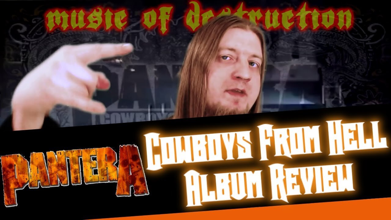 ▶️Pantera Cowboys From Hell Review◀️