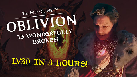 Oblivion Is A BEAUTIFUL Mess. #oblivionremastered