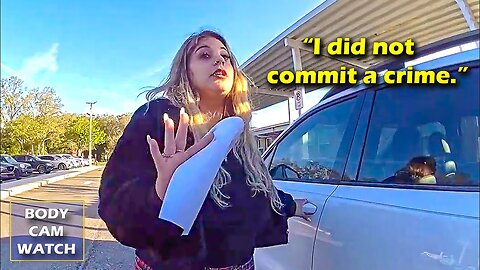 Mom Thinks Traffic Laws Don't Apply During School Drop-Off