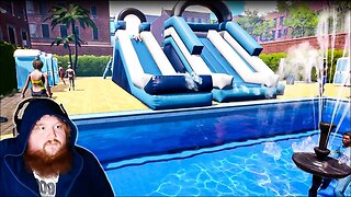 We Got Giant Slides (Waterpark Sim Episode 7)