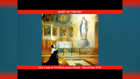Our Lady of the Miraculous Medal - November 27th 🙏🌹