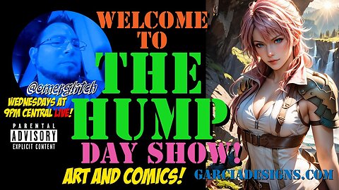 015 The Hump Day Show - Art and Comics Spotlight Rex Christian Momentum Comics!