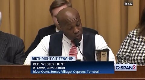 Rep. Wesley Hunt CALLS OUT Illegal Immigration Perks
