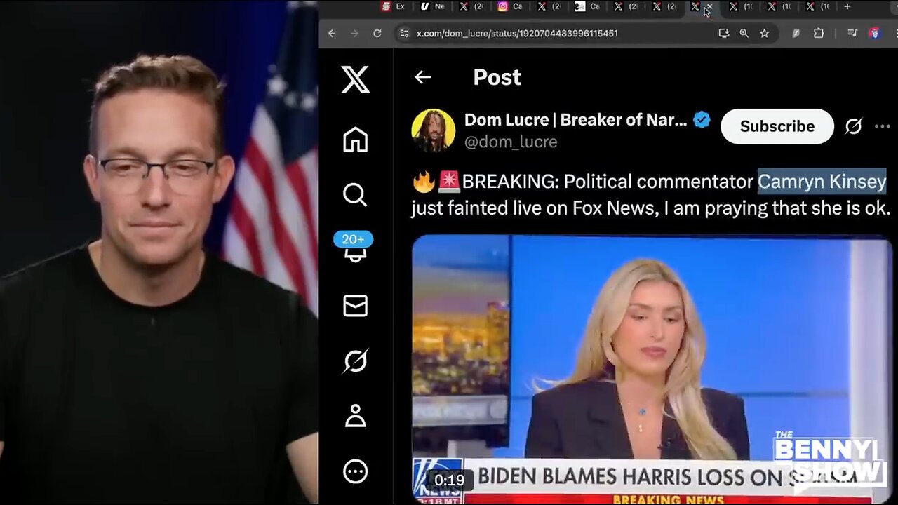 Fox News Guest Collapses LIVE On-Air | Fox Anchor's Insane Reaction Leaves Internet Stunned: 'Bro!?'