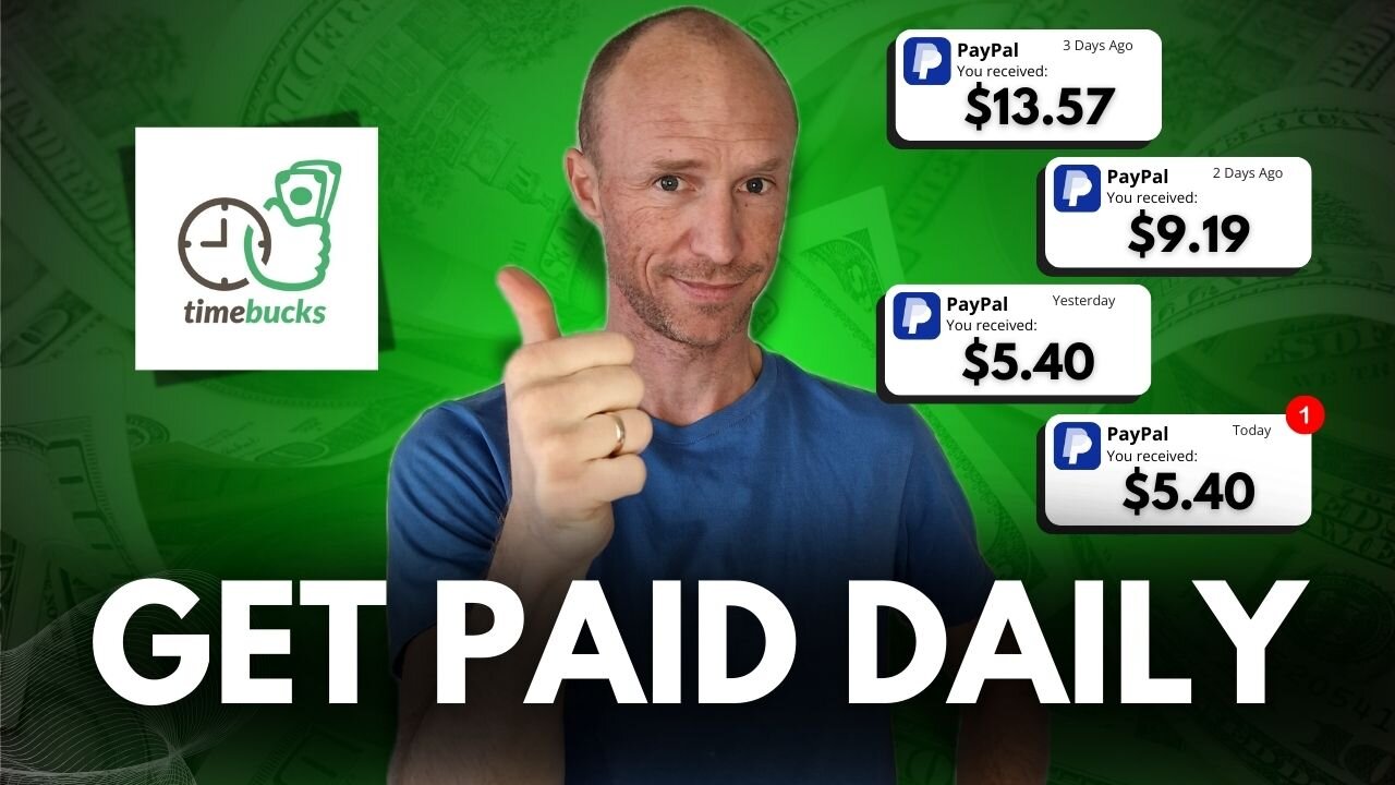 Daily Payments – Timebucks Update ($5+ Daily Payment Proof)