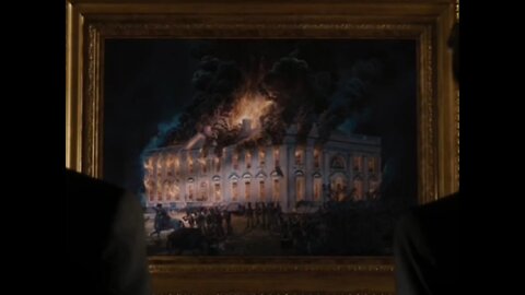 War of 1812, when the British burned the White House down