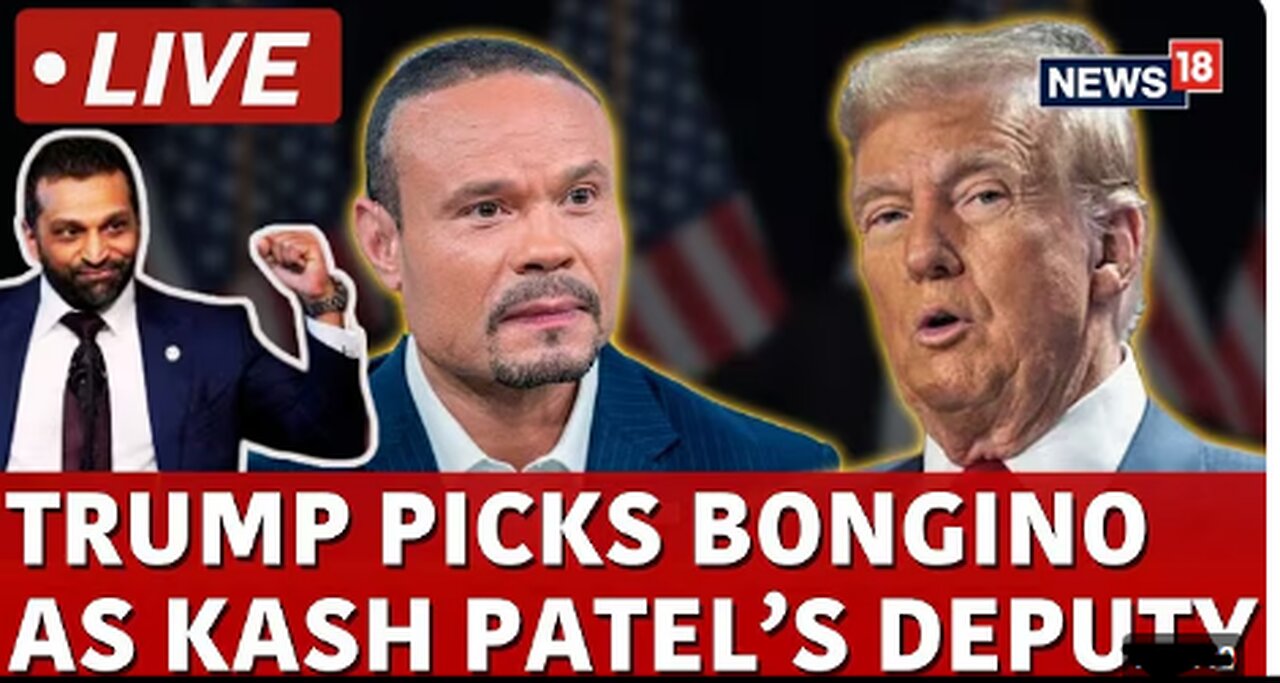 🚨 BREAKING: Dan Bongino Joins FBI Leadership Under Trump Admin