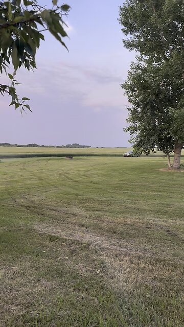 austin's friend and tim drifting around tim's firepit