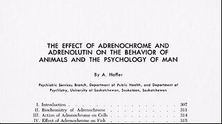 Adrenochrome - FULL BANNED DOCUMENTARY MOVIE