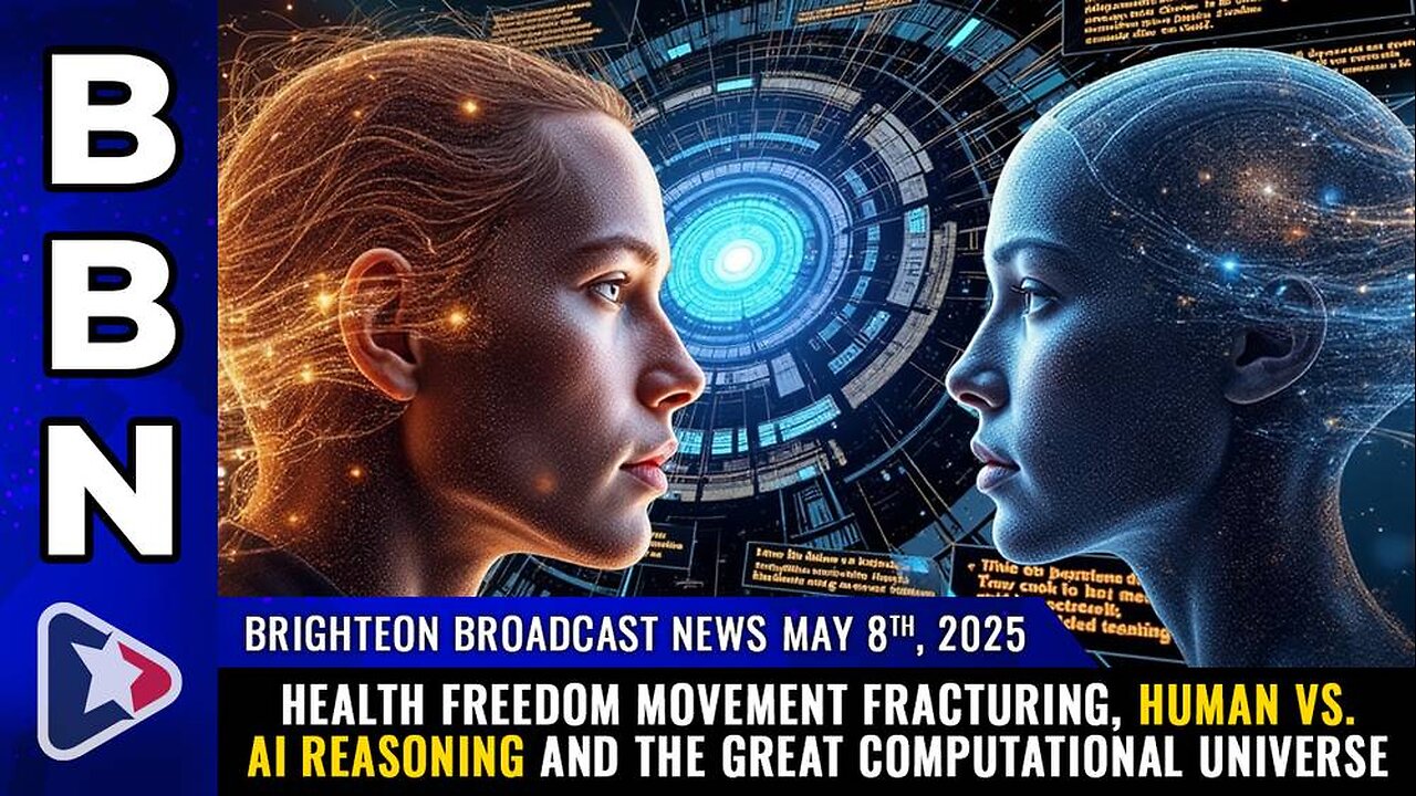 Health freedom movement FRACTURING, Human vs. AI reasoning & The Great Computational Universe