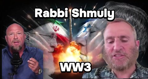 Rabbi ButtPlug debates Alex Jones. On Iranian Attack.