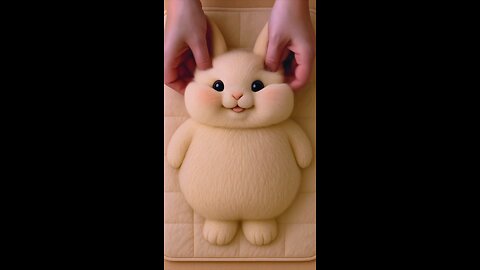 Fluffy Cute Bunny