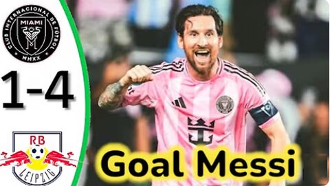 Inter Miami vs New York RB 4-1 Resumen Y Goles | MLS 2025 2025 | Messi goals