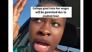 College grad cries over garnished wages from student loan debt