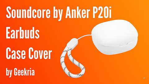 Soundcore by Anker P20i Earbuds Case | Geekria