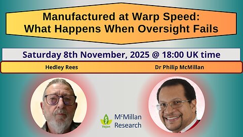 Manufactured at Warp Speed: What Happens When Oversight Fails