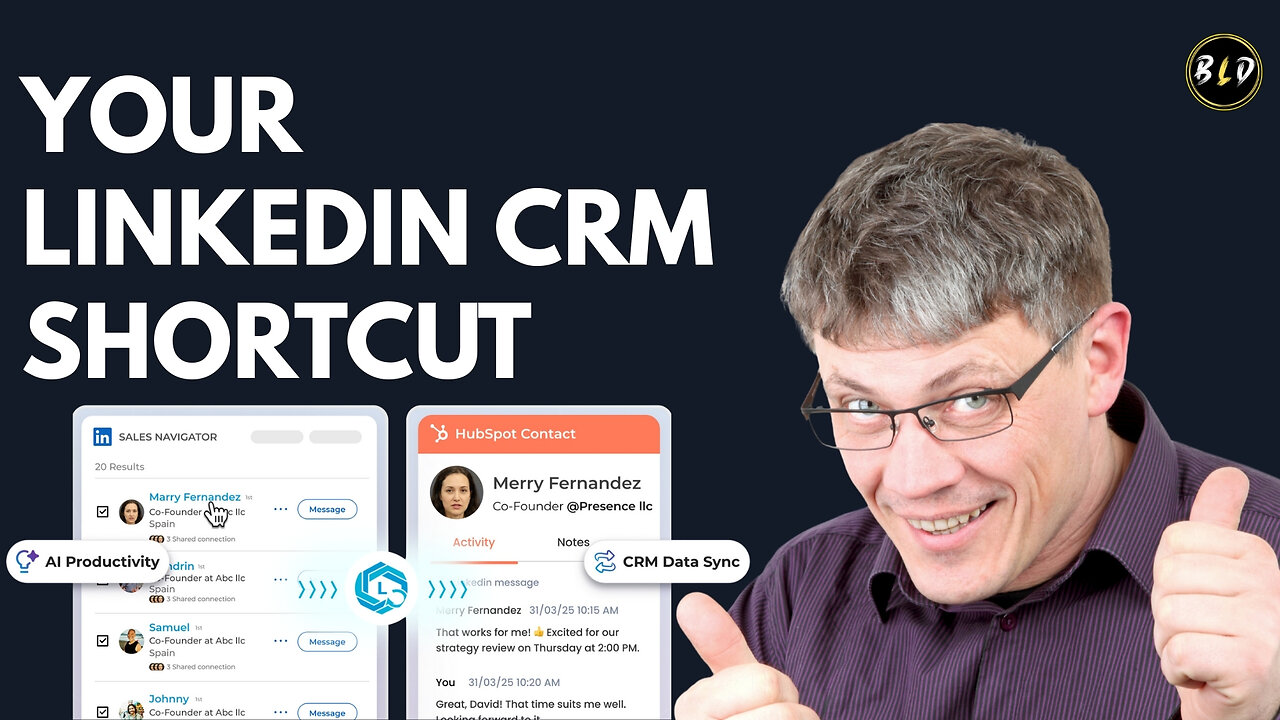 LeadCRM: Automate LinkedIn Prospecting & Close More Deals