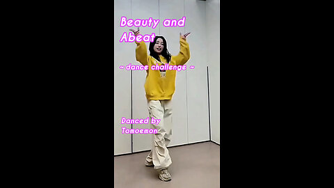 I tried dancing to popular American singer Justin Bieber's "Beauty and Abeat" ♪