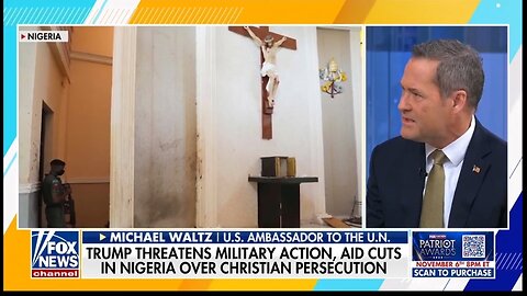 Amb Mike Waltz: Christian Persecution In Nigeria Is A Horrendous Problem