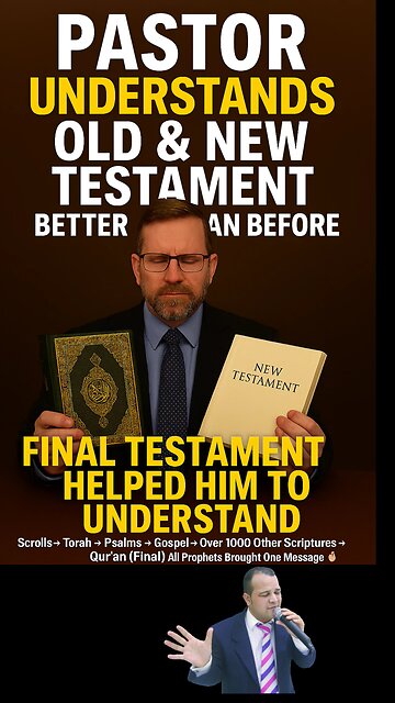 pastor understands old and new testament better than before