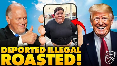 Internet BRUTALLY Roasts Fat Illegal Alien Getting DEPORTED: ‘Need a CARGO Plane’🤣