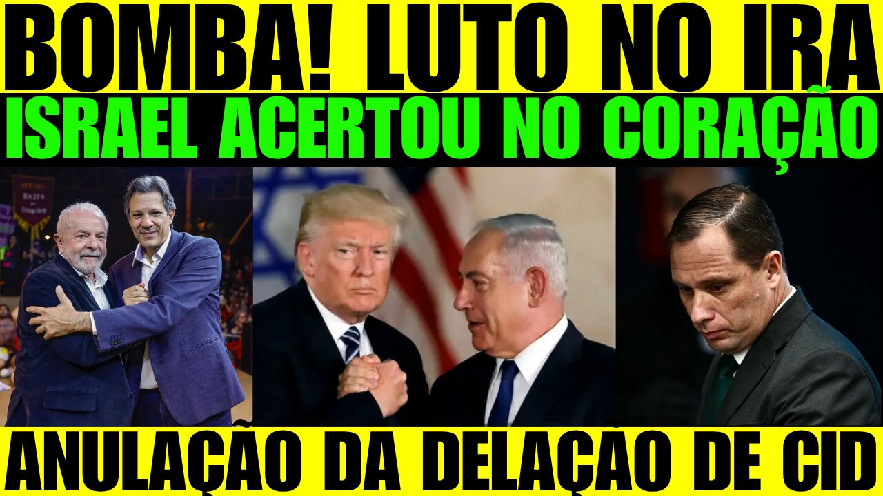 ELIMINAD0 AGORA! ISR@EL B0MB@RDEI@ TEER@! B0LS0NAR0 PEDE ANULAÇÃO DA DEL@ÇÃ0 DE C-I-D!