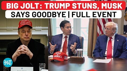 Full Event: Trump Drops Bombshell As Musk Signs Off | Trump Says New Canada PM 'Couldn’t Have...'