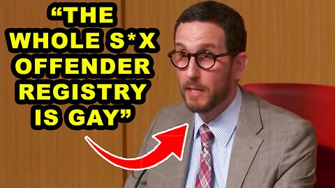 Democrat Senator SLIPS UP | Accidentally Defends Child Pred*tors on Camera